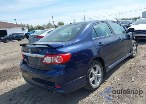2012 Toyota Corolla S from USA, damaged, VIN 2T1BU4EEXCC891725